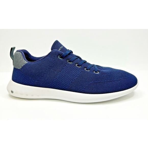 Peter Millar Men's Hyperlight Glide Knit Comfort Sneaker Navy Knit Size 10 NIB - Picture 1 of 12
